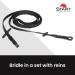Buy Start Simple Bridle with Reins - Black English Combined Riding Strap for Shetland Pony Thoroughbred & Warmblood - Durable Leather Bridle 19mm - Buy Online on SooperMarket.com