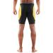 Skins Men's DNAmic 1/2 Tights - XS Black/Citron | Performance Half Tights for Ultimate Comfort - Buy Online on SooperMarket.com
