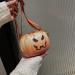 HOPASRISEE Little Pumpkin Halloween Bag Halloween Pumpkin Shoulder Bag Pumpkin Crossbody Bag Halloween Girl Candy Pack - Buy Online on SooperMarket.com