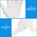 3 Pairs White Cotton Gloves for Dry Hands - Premium Moisturizing Gloves for Eczema & Overnight Use | Unisex Hand Protection for Jewelry & Coin Handling - Buy Online on SooperMarket.com
