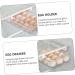 Mikinona Egg Storage Box Storage Drawers Fridge Crisper Fridge Egg Holder Bin Multifunction re-usable - Buy Online on SooperMarket.com
