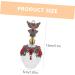 Angoily Perfume Bottle Essential Oil Bottle Glass Decorations Travel Delicate Red - Buy Online on SooperMarket.com