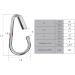 AGPtek Quick Link Snap Hook Carabiner Connector - 1 Pair with Screw Lock for Swing Play Set - Buy Online on SooperMarket.com