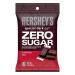 HERSHEY'S SPECIAL DARK Zero Sugar Chocolate Candy Bars, Individually Wrapped, Aspartame Free, 3 oz, Bags (Pack of 12)