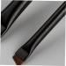 Baluue 3 Sets Eyeliner Brush Makeup Brush Ear Multi Function Eyebrow Brush Black Wood - Buy Online on SooperMarket.com