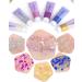 Buy 2 Color Neon Face & Body Glitter Gel - Holographic Makeup for Parties (Pink & White) - Glow Accessories - Buy Online on SooperMarket.com