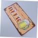 ABOOFAN Metal Signs Iron Sign Painting Iron Painting Tin Signs The Sign Wall Decoration Three-dimensional Picture 1 Medium - Buy Online on SooperMarket.com