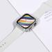 Surace Bling Apple Watch Case 44mm with Screen Protector - 300 Crystal Diamond Tempered Glass Cover for Apple Watch Series 6/5/4/3/2/1 - Silver - Buy Online on SooperMarket.com