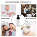 Barber Powder Spray Bottle Set - Refillable Hair Fiber Applicator for Hair Salon & Home Beauty - 2 Pack (140ml+140ml) - Buy Online on SooperMarket.com