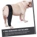 GANAZONO Dog Hindleg Cover Paw Butter Balm for Dogs Comfy Brace Dog Rear Leg Splint Care Elbow Pads S As Shown - Buy Online on SooperMarket.com