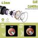 Smart Wireless Ear Wax Removal Tool Camera | Visual Ear Cleaner Kit for Babies, Kids, Adults, Pets | 1296P Ear Otoscope Scope with Cleaning Tool - Buy Online on SooperMarket.com