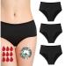 Noblood period underwear 2-3 tampons - washable - cotton - ecologically - menstruation - underwear for the period - periode briefs - absorbing - girls - XXS / 3XL Ultra -Pack L