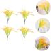 VINTORKY 4pcs 7 Simulated rice plants decor botanical decor artificial wheat ears Wheat Ear for Home wheat sheaves for natural home decor Creative Wheat Ear grain of wheat plastic wedding - Buy Online on SooperMarket.com