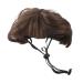 1 Piece Pet Wig Dog and Cat Cosplay Wig Christmas Dog Wig Large and Small Dog Wig Pet Wig with Bangs Suitable for Artistic Photos and Holiday Parties (Brown)