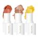 Makeup stick  Cosmetics Multi Stick Trio  Blush Stick  Highlighter  Contour Stick and Moisturizer for Older Women and Mature Skin for Cheeks  Lips  Eyes and Contour  Stick for older women (02)