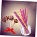 PRETYZOOM 200pcs Cake Sticks Cotton Paper Sticks Sucker Sticks Cake Supplies Cookie Sticks Cake Accessories Candy Wrappers Accessories Lollipops 15c Solid Chocolate Stick - Buy Online on SooperMarket.com
