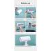 Reusable Cat & Dog Hair Remover | Portable Multi-Surface Lint & Hair Extractor for Furniture Sofa Car Seats & Bedding - Buy Online on SooperMarket.com