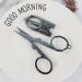 Buy Foldable Stainless Steel Eyebrow Scissors & Nose Hair Trimmer - Perfect Beauty Tool for Beard Mustache & Eyelash Care | International Shipping - Buy Online on SooperMarket.com