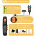 Dog Training Collar with Remote Sound & Vibration Training Modes USB Rechargeable IP67 Waterproof 1000FT Remote Range Remote Anti Bark Collar for Small Medium Large Dogs Orange - Buy Online on SooperMarket.com