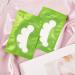 Lunamoon Eye Pads for Eyelash Extensions - 50 Pairs Flower-Green | Ideal for Eyeliner Coloring & Lifting - Buy Online on SooperMarket.com