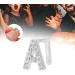 Capital Letter A Single Hip Hop False Tooth Halloween Festival Hip Hop Tooth Decoration Accessory (Silver Color) - Buy Online on SooperMarket.com