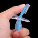 Silicone Bebe Brosse a Dents Brosse De Nettoyage de Dents Enfants Bleu - Buy Online on SooperMarket.com