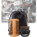 YMZ Men's Double Sided Beard Comb & Shaving Brush Set - Premium Grooming Tool for Stylish Beards | International Shipping Available - Buy Online on SooperMarket.com