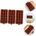 Cabilock 3pcs Crown Silicone Mold Chocolate Bars Molde De para Resina Silicone Moulds for Chocolate Ice Tray - Buy Online on SooperMarket.com
