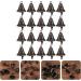 Yarnow Vintage Antique Wind Bells - 20 Piece Craft Set for Dog Cat Collars Key Rings & Feng Shui Decor - Buy Online on SooperMarket.com