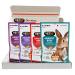 VETIQ Healthy Bites Small Animals Variety Pack 4x30g For Hamster Guinea Pig & Rabbit Treats Odour control Nutrition booster immune system care calming remedy dental care with no preservatives 30 g (Pack of 4) Variety Pack 4x30g