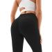 AFITNE High Waisted Capri Leggings for Women | Tummy Control Workout Pants with Pockets | X-Small Black - Buy Online on SooperMarket.com