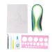 Garosa Quilling Tools Paper Quilling Kit Tools Accessories Set with Quilling Strips DIY Design Ding Handcraft Tool