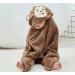 Gneliwm Baby Hooded Bath Towel Swaddle Wrap Blanket Bathrobe Ultra Soft Absorbent Coral Velvet Poncho Shower Towel for Newborn Infant Toddler (Brown Monkey) - Buy Online on SooperMarket.com