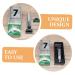 Professional Stainless Steel Men's Safety Razor Set - Short Handled Butterfly Open Beard & Eyebrow Trimmer for Precision Grooming - Buy Online on SooperMarket.com