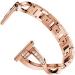 Sankel Compatible for Garmin Venu Sq Band Women Metal Replacement Chain Bling Bracelet Strap Wristband for Garmin Venu/Venu Sq/Venu Sq Music Vivoactive 3 Vivomove HR Garmin Move Luxe/Style (Rose Gold) - Buy Online on SooperMarket.com