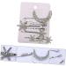 Gogogmee Clip Hair Accessories for Hair Decorations Bling Hair Pearl Hair Accessories Barrettes for Women Jeweled Barrettes Flower Decor Rhinestone Bobby Pins Fashion Hair Pin - Buy Online on SooperMarket.com