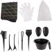 EXCEART Hair Coloring Tools 1 Set Hair Clips Hair Accessory Hairdressing Ear Cover Hair Dyeing Tool Dyeing Barber Accessories Hair Dyeing Supply Suite Toning Frost Cap Hair Dye - Buy Online on SooperMarket.com