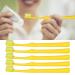 5-Piece Yellow Braces Care Set | Soft & V-Shaped Orthodontic Toothbrush | Interdental Brush for Effective Dental Hygiene - Buy Online on SooperMarket.com