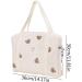 NewDVMMSS Soft Cotton Diaper Bag Carrier | Embroidered Children's Room Storage & Toy Organizers for Outdoor Trips - Buy Online on SooperMarket.com