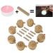 Buy Smoke-Free Moxa Rolls | 8-Piece Moxibustion Kit | Self-Adhesive Acupressure Tool & 100 Moxa Sticks - Safe & Effective - Buy Online on SooperMarket.com