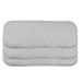 Happy cherry baby diapers Washable reusable baby diaper microfiber cloth diaper inserts set of 3 baby cloth soft fabric 3 sent - white 3 pieces (1 Pack) white
