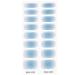 Semi Cured Gel Nail Polish Strips Adhesive Gel Nail Art Stickers Lasting Glitter Gel Nail Wraps Sticker with Nail File Semi Cured Gel Nail Stickers for Toes White with Uv Light Bsg0325