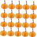 HOMSFOU 20pcs Simulated Mini Pumpkin Halloween Pumpkin Decoration Simulation Small Pumpkin Simulation Pumpkin Fake Pumpkin Accessories Foam Yellow 2.2X3.4CM - Buy Online on SooperMarket.com
