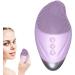 Vesone Cleansing Facial Brush Soft Silicone Face Brush Vibrating Rechargeable Waterproof Skin Care Tool for Firming Enhances Product Absorption Purple (English) - Buy Online on SooperMarket.com