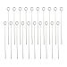 Eye Pin 200PCS 1.6inch/40mm 304 Stainless Steel Open Eyepins Headpins for Jewelry Necklace Making