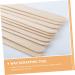 Minkissy 200 STK Waxed Wooden Sticks - Professional Eyebrow Wax Applicator for Makeup | International Shipping Available - Buy Online on SooperMarket.com