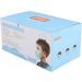 Kata 3-Ply Pleated Disposable Children's Face Masks - Green One Size Box of 50 - International Shipping Available - Buy Online on SooperMarket.com