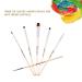 6-Piece Makeup Brush Set for Face Eyes & Lips - Multifunctional Nylon Brushes for Beginners & Pros | International Shipping - Buy Online on SooperMarket.com