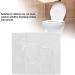 50Pcs Disposable Toilet Covers Elder for Elderly Pregnant Women Travel Soluble Water Toilet Mat Bag for Traveling Raised Toilet Seats - Buy Online on SooperMarket.com