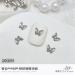 10Pcs 3D Butterfly Nail For Nails Alloy Butterfly Nail Decoration Alloy Nail Butterfly Nail Manicure Accessories Manicure Accessories Orange - Buy Online on SooperMarket.com